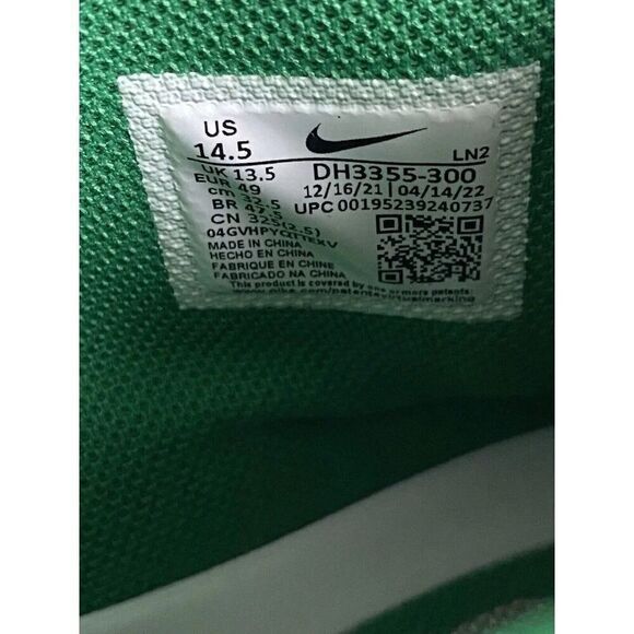 Nike Oregon Ducks Alpha‎ Menace Pro 3 Team Issued Football Cleats Men’s Sz 14.5 main image 4